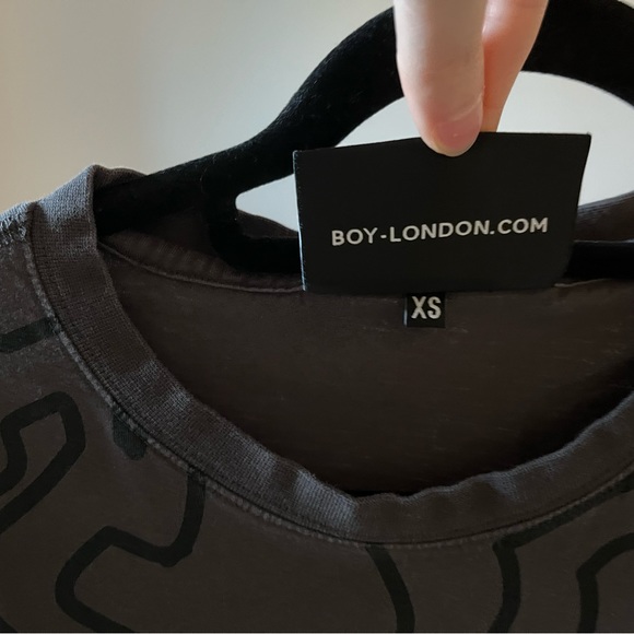 BOY London Grey T Shirt - Picture 2 of 2